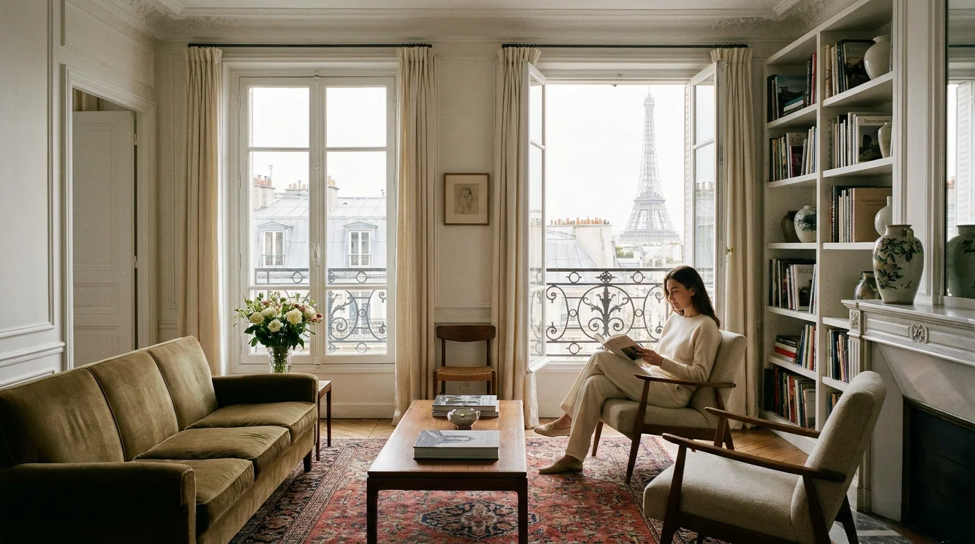Appartement meublé parisien prêt pour la location de courte durée